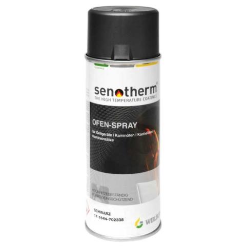 Žiaruvzdorný Senotherm sprej čierny (400 ml)