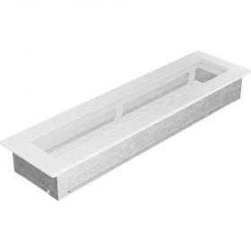 Krbová mriežka Kratki 11x42 cm biela