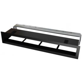 Mriežka Ventlab V-Open 600x100 mm čierna