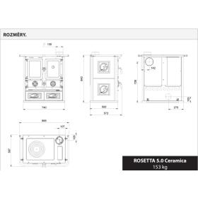 La Nordica - Rosetta 5.0 - panna - technický list