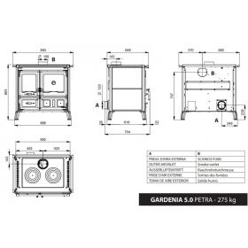 La Nordica Gardenia 5.0 petra nákres