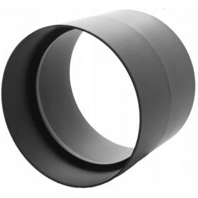 Antikondenzačný nadstavec Ø180 / 2 mm, oceľ, čierna