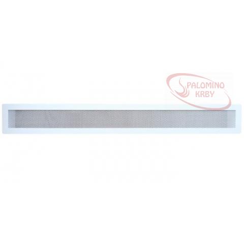 Mriežka Hel 800x100 mm biela so sieťkou