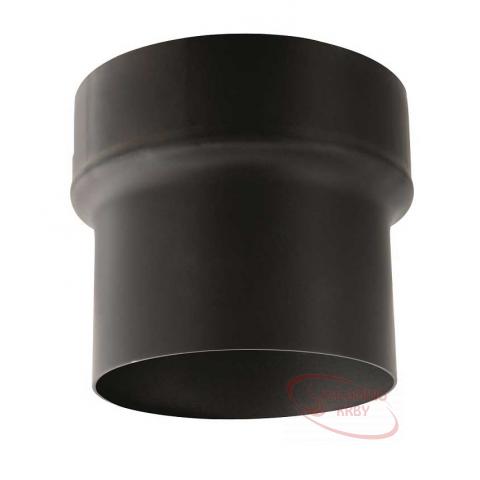 Redukcia Ø150 / 180 / 2 mm, oceľ, čierna
