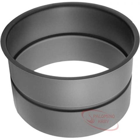 Zder jednoduchá Ø180 mm / 0.8 mm, oceľ, čierna