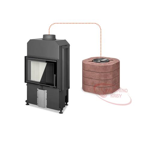 IMPRESSION 3G 59.44.14(16)M - krbová vložka s akumulačnými prstencami MAMMOTH - Čierny Igniton