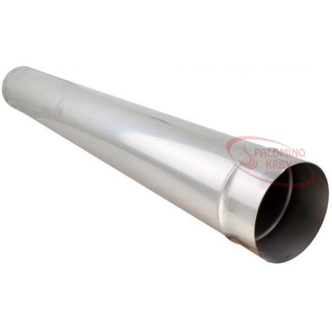 Rúra Ø160 / 1000 / 0.6 mm, nerez, jednoplášť
