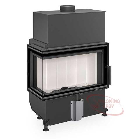 HEAT L 4G S 70.44.33.24 - rohová krbová vložka - Vyhotovenie ľavé, sivý Igniton