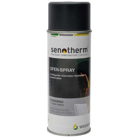 Žiaruvzdorný Senotherm sprej antracit (400 ml)