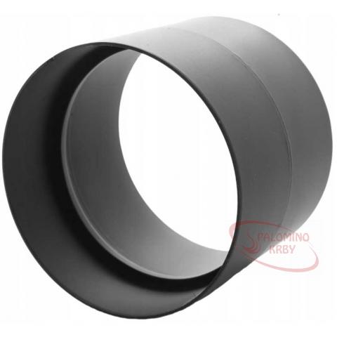 Antikondenzačný nadstavec Ø120 / 2 mm, oceľ, čierna