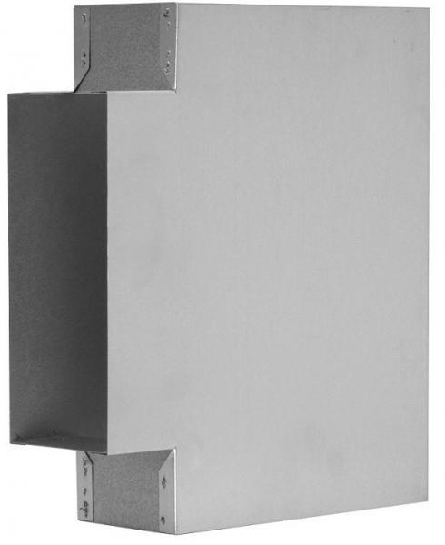 T-kus kanál 200x90 mm/90° pozink