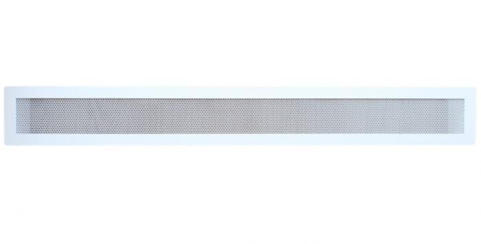 Mriežka Hel 800x100 mm biela so sieťkou
