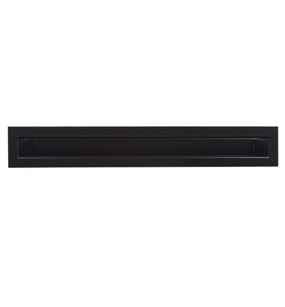 Krbová mriežka LUFT 600x60 mm čierna