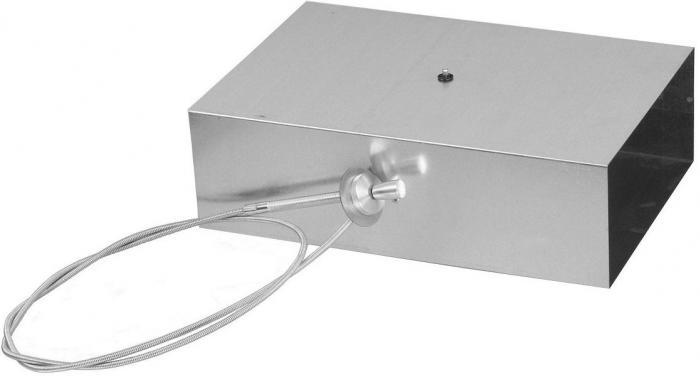 Klapka kanál 200x90 mm s bovdenom pozink
