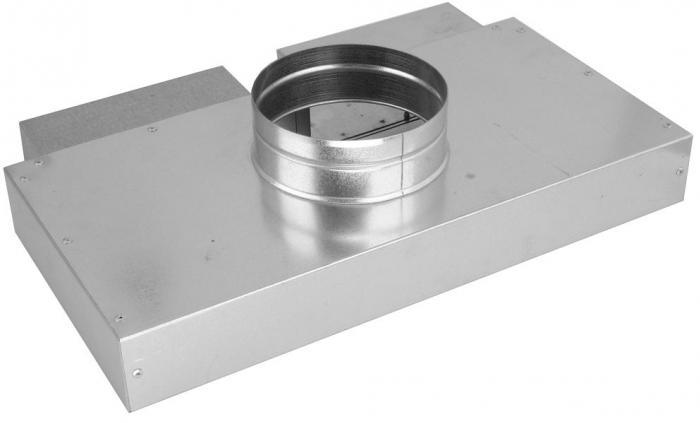 Skrinka Ø150 mm/2 x kanál 150x50 mm (SRO4) pozink